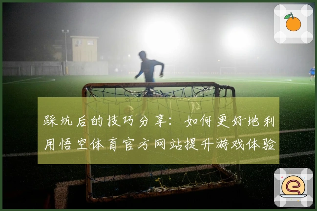 踩坑后的技巧分享：如何更好地利用悟空体育官方网站提升游戏体验